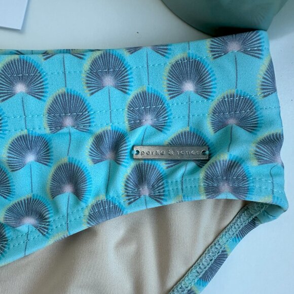 Parke & Ronen - Print Meridian Brief - Fan Dancer Robin's Egg (M) - Picture 6 of 8